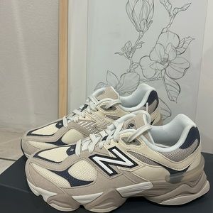 New Balance 9060 Gray Beige for women or kid size